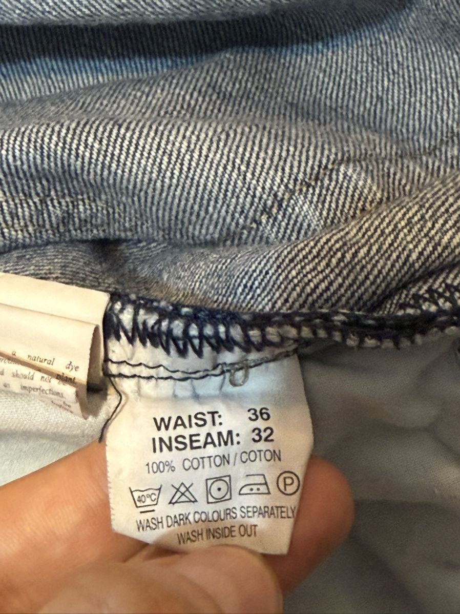 Yves Saint Laurent 36x32 YSL Jeans Denim Pants Size US 36 / EU 52 - 11 Thumbnail