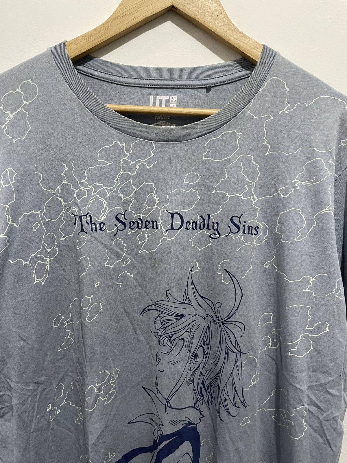 Beauty Beast × If Six Was Nine × Japanese Brand THE SEVEN DEADLY SINS ANIME POEM TEE Size US L / EU 52-54 / 3 - 5 Thumbnail