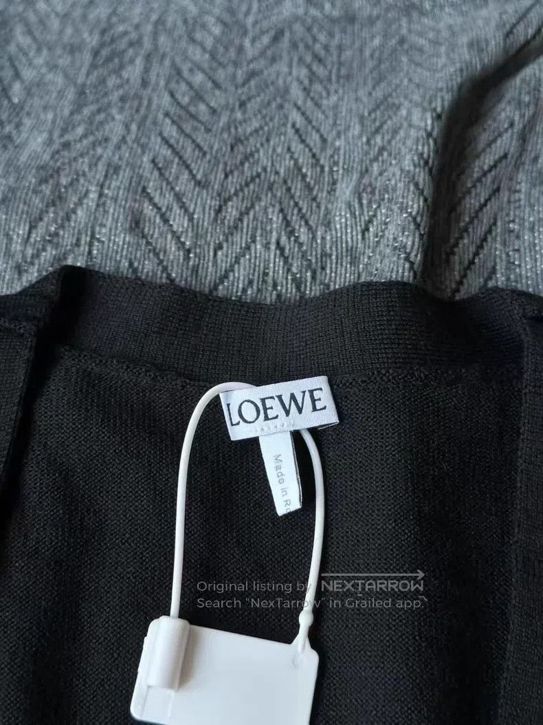 Loewe Loewe Embroidered logo cardigan Size M / US 6-8 / IT 42-44 - 4 Thumbnail