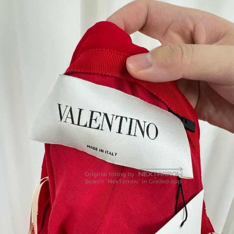 Valentino Valentino Backless mulberry silk dress Size XS / US 0-2 / IT 36-38 - 5 Thumbnail
