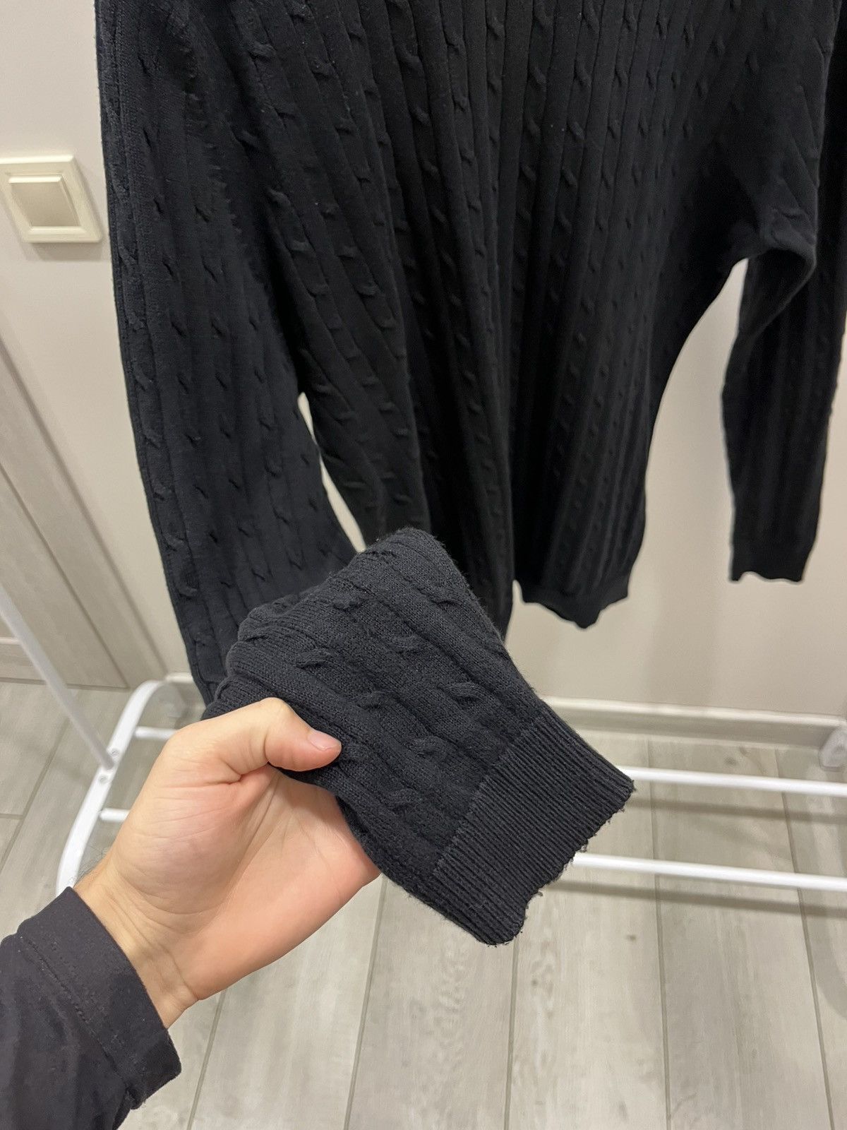Selected Homme Selected Home Black Sweater Rare Item Y2K Size US M / EU 48-50 / 2 - 4 Thumbnail