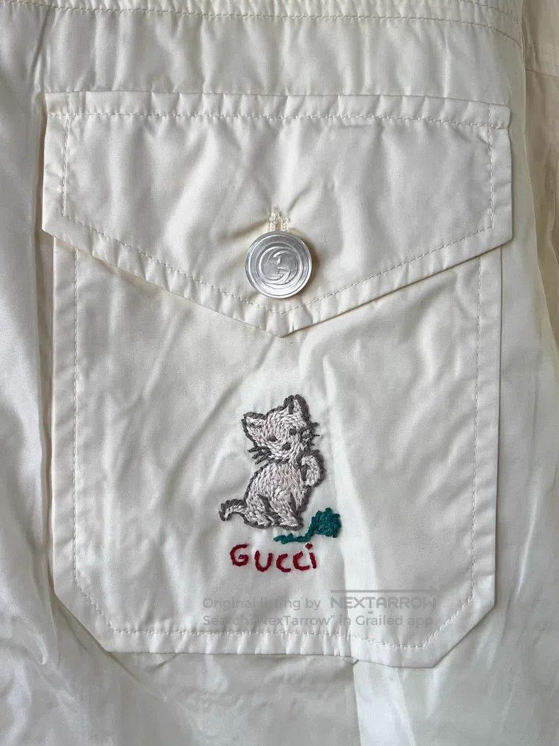 Gucci Gucci Cat embroidered jacket Size XS / US 0-2 / IT 36-38 - 4 Thumbnail