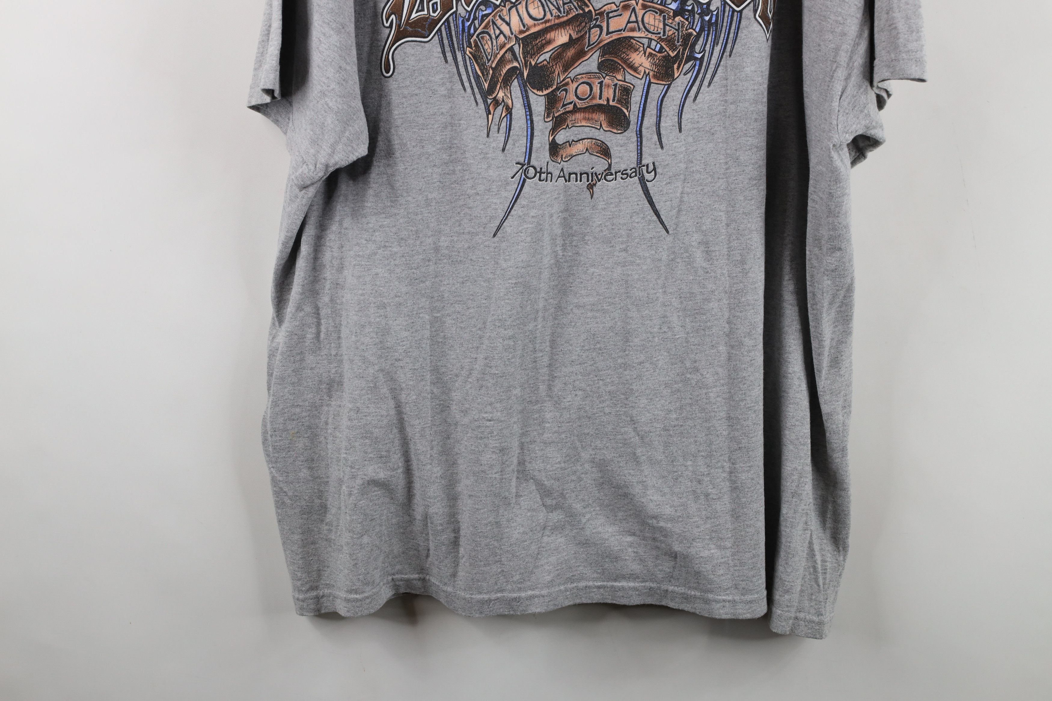 Vintage Vintage Y2K Bike Week Tribal Eagle Short Sleeve T-Shirt Size US XXL / EU 58 / 5 - 13 Thumbnail