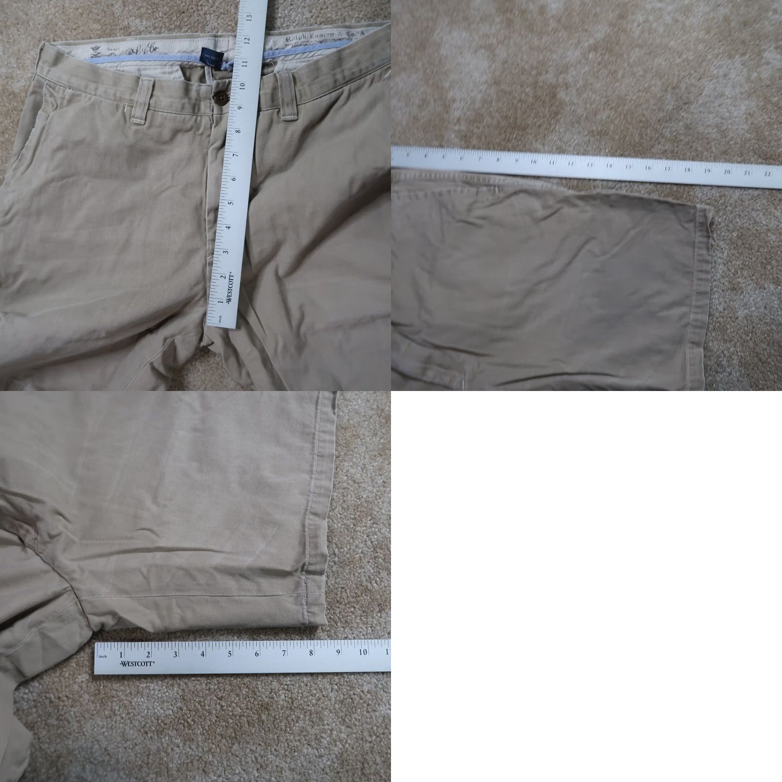 Polo Ralph Lauren Polo Ralph Lauren GI short fit Chino Shorts Men's 32 Pleated Front 8" inseam Size US XS / EU 42 / 0 - 8 Thumbnail