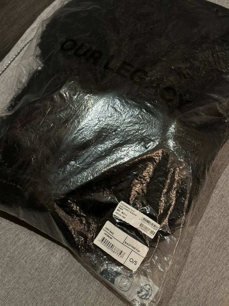 Other Our Legacy Super big black plush single shoulder Size ONE SIZE - 5 Thumbnail