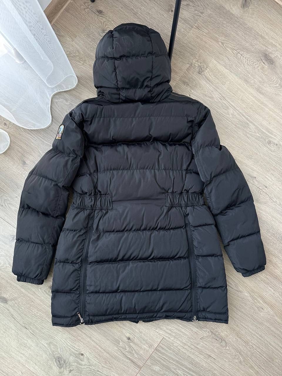 Parajumpers × Vintage Vintage Parajumpers Womens Black Parka Long Puffer Jacket Size XL / US 12-14 / IT 48-50 - 19 Thumbnail