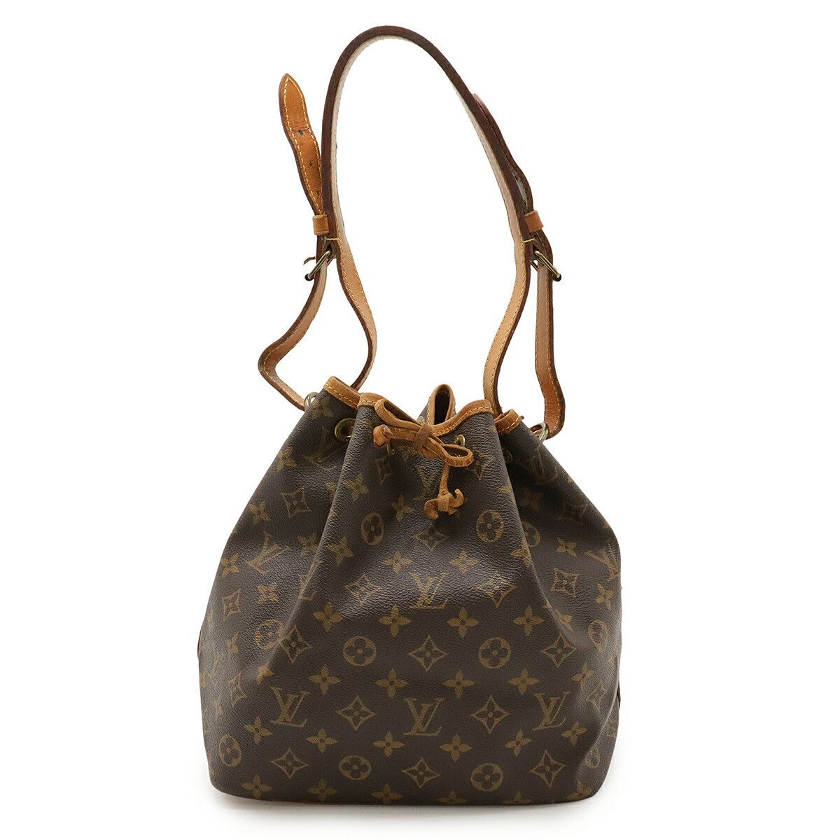 Louis Vuitton Louis Vuitton Petit Noe Monogram Shoulder Bag Canvas Shoulder Bag M42226 DUTY FREE for USA