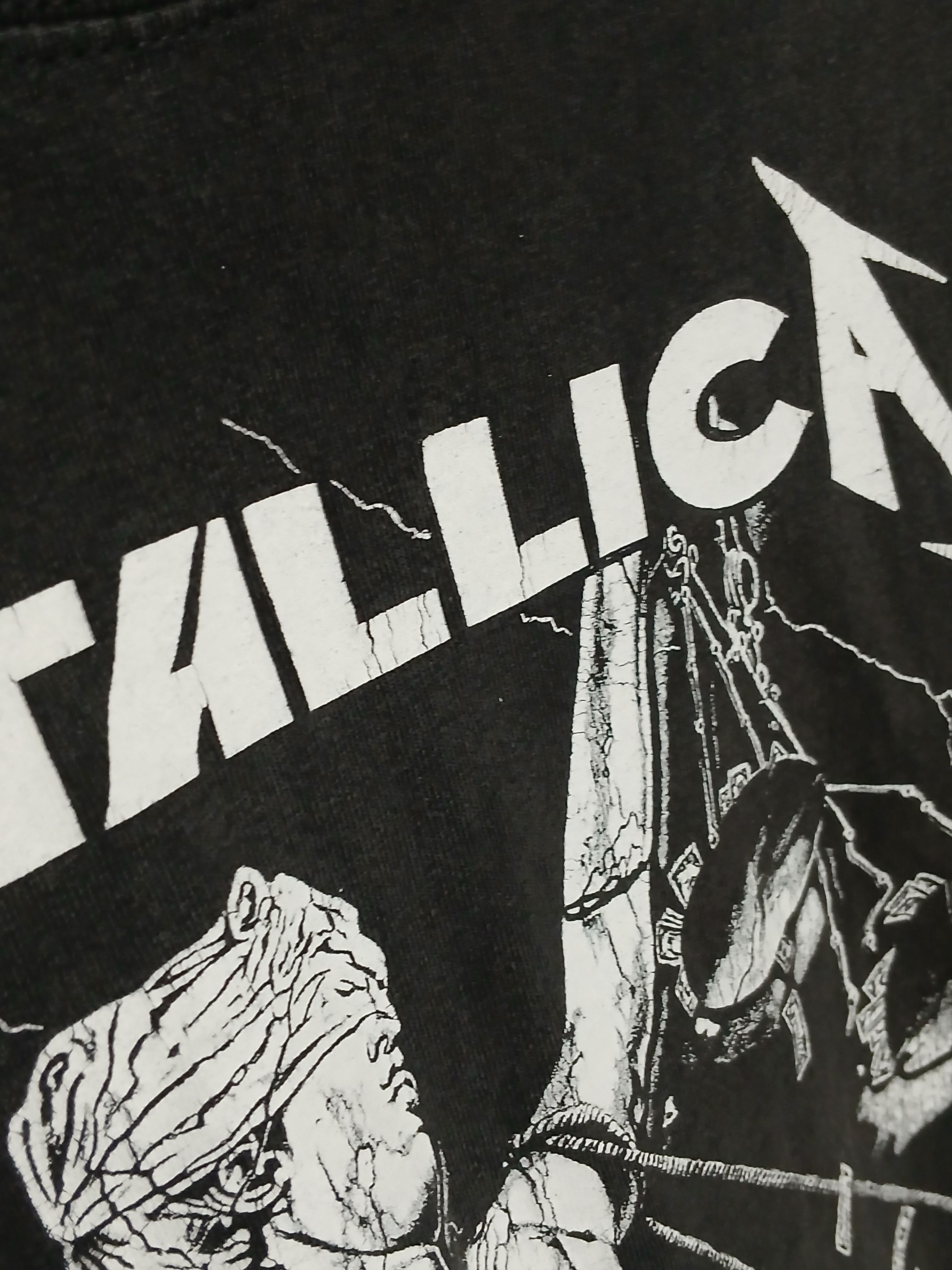 Band Tees × Metallica Metallica And Justice For All T-Shirt Size US M / EU 48-50 / 2 - 5 Thumbnail