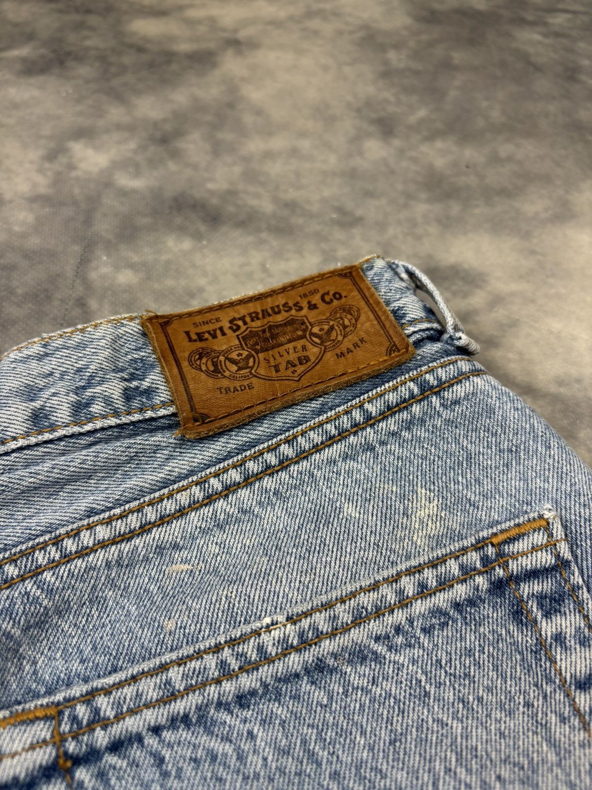 Levi's × Vintage Vintage Levi’s Silver Tab 746 501 90s USA Wide Leg Skate y2k Size US 34 / EU 50 - 9 Thumbnail