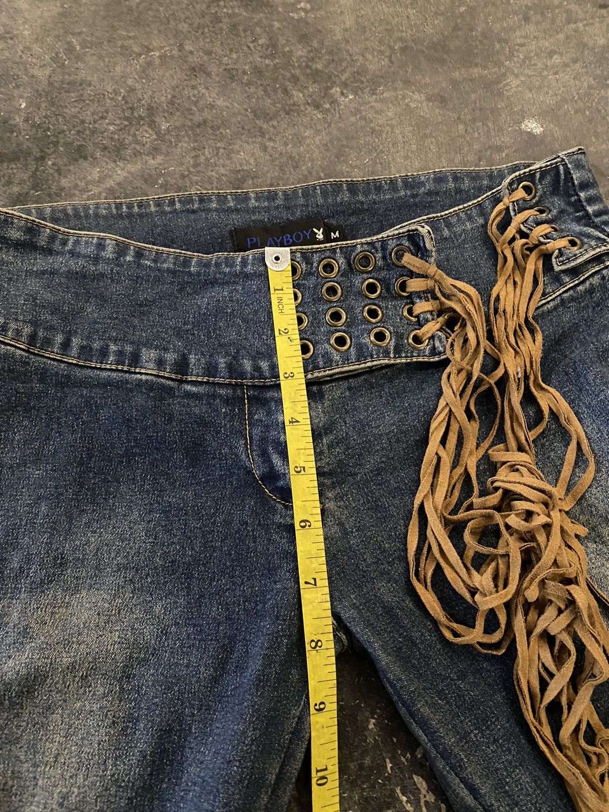 Playboy Playboy ifsixwasnine Flare Jeans Size US 30 / EU 46 - 12 Thumbnail