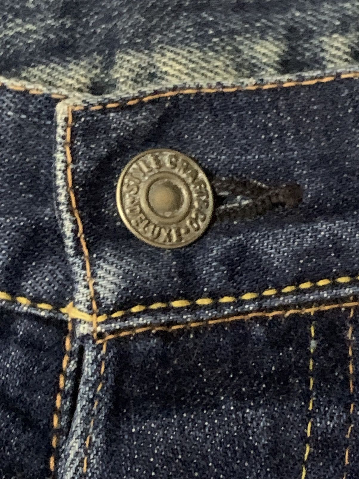Evisu Evisu Big Logo Selvedge Denim Jeans Size US 35 - 3 Thumbnail