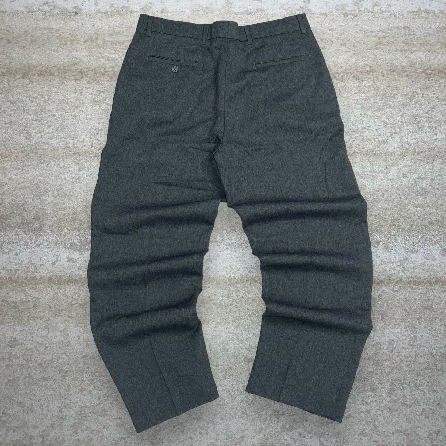 Levi's Vintage 90s Levis Dress Pants 36x30 Relaxed Iron Grey Flat Size US 36 / EU 52 - 1 Thumbnail