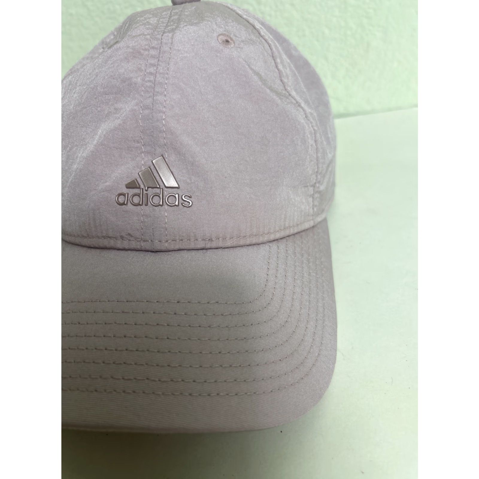 Adidas Adidas Women's VFA 2 Relaxed Fit Adjustable Performance Cap Hat Pink Hat Woman Adjustable Cap Size ONE SIZE - 4 Thumbnail