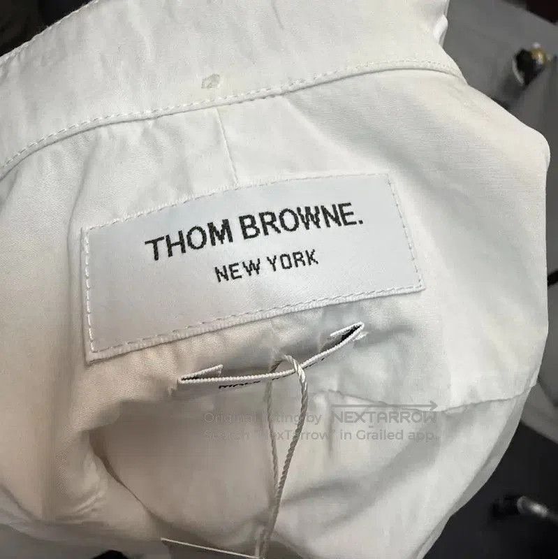 Thom Browne Thom Browne White Cotton Women's T-Shirt . Size M / US 6-8 / IT 42-44 - 3 Thumbnail