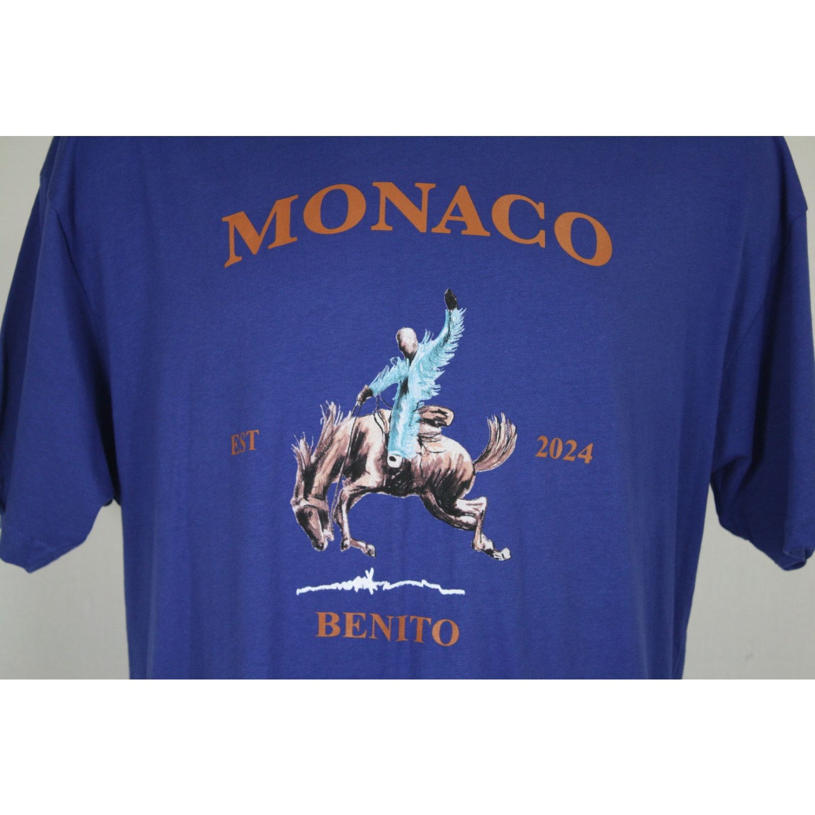 Gildan Bad Bunny Most Wanted 2024 Monaco Benito Concert Tour Shirt Size US XL / EU 56 / 4 - 2 Thumbnail