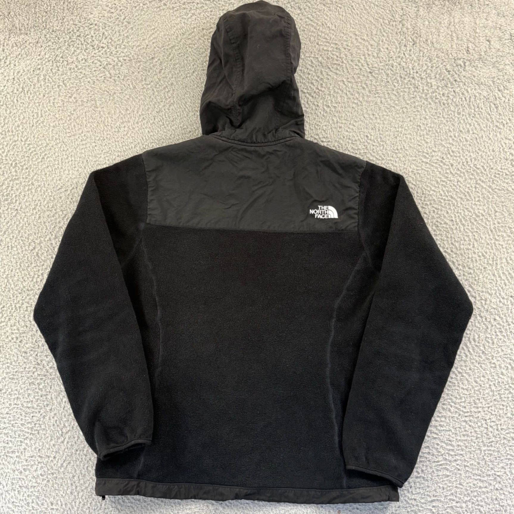 The North Face VINTAGE The North Face Denali Jacket Womens Medium Black Denali Hooded Zip Fleece Outdoor Size M / US 6-8 / IT 42-44 - 7 Thumbnail