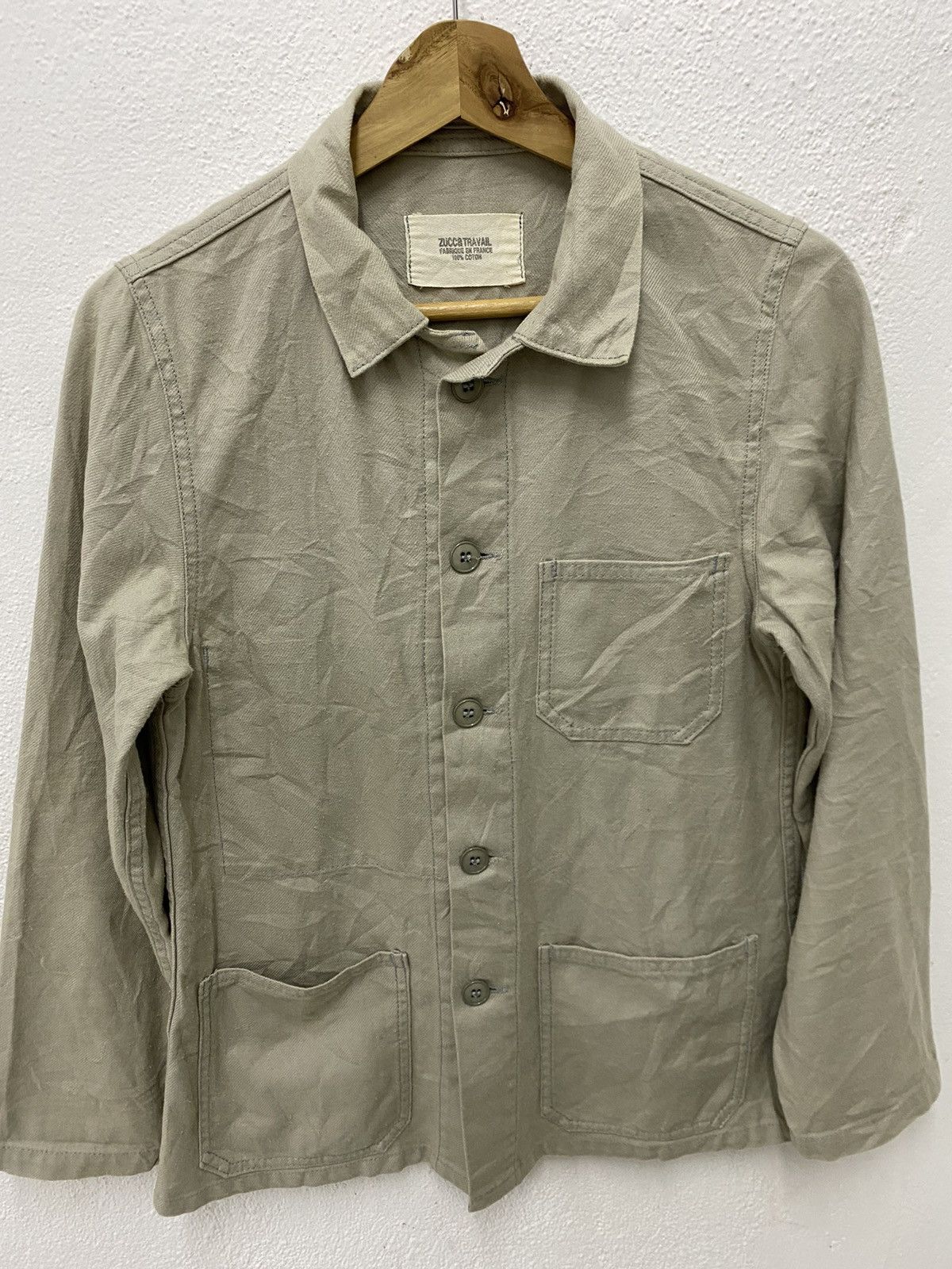 Issey Miyake Zucca Travail Button Chore Jacket Size US S / EU 44-46 / 1 - 1 Thumbnail