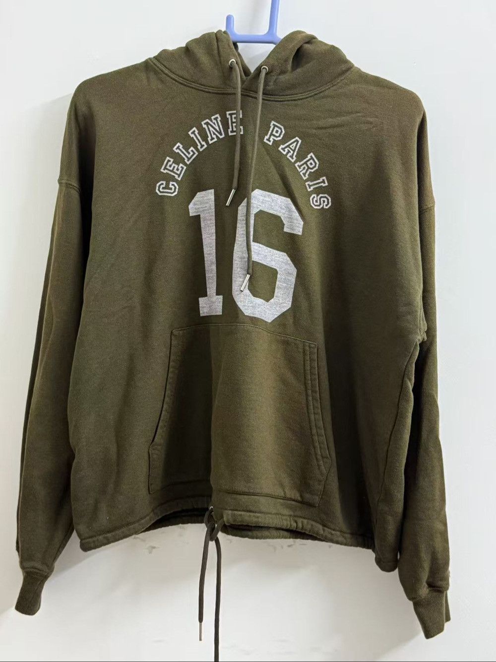 Celine Celine 16 Logo Hoodie Size S Size S / US 4 / IT 40 - 1 Thumbnail