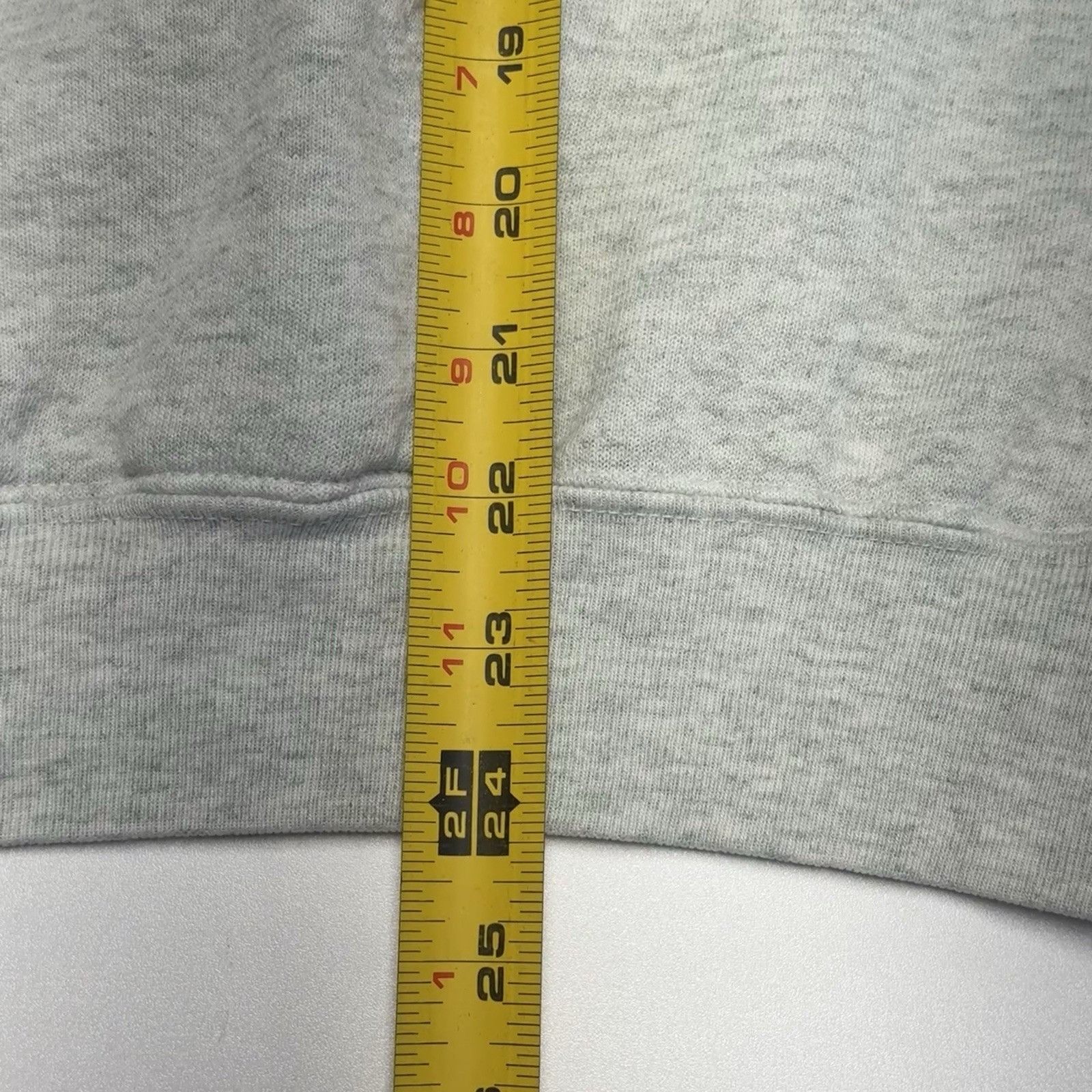 Nike Vintage 80s Nike Hoodie Sweatshirt Mens Large Gray Embroider Size US L / EU 52-54 / 3 - 13 Thumbnail