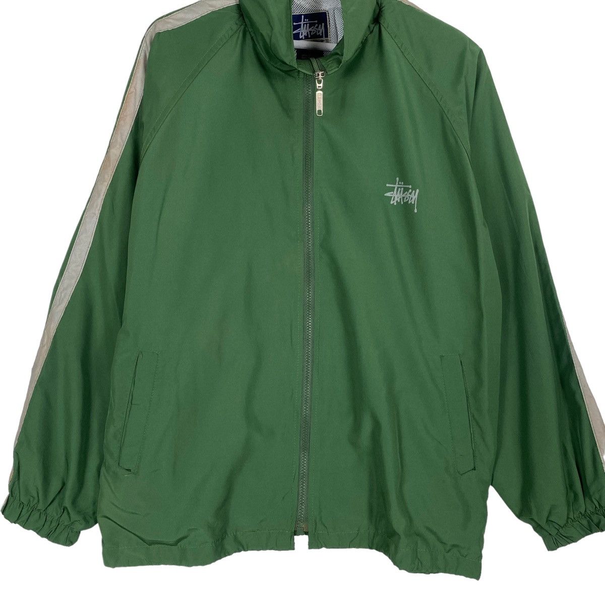 Stussy Stussy Sport Vintage 90s zipper light jacket Size US L / EU 52-54 / 3 - 5 Thumbnail