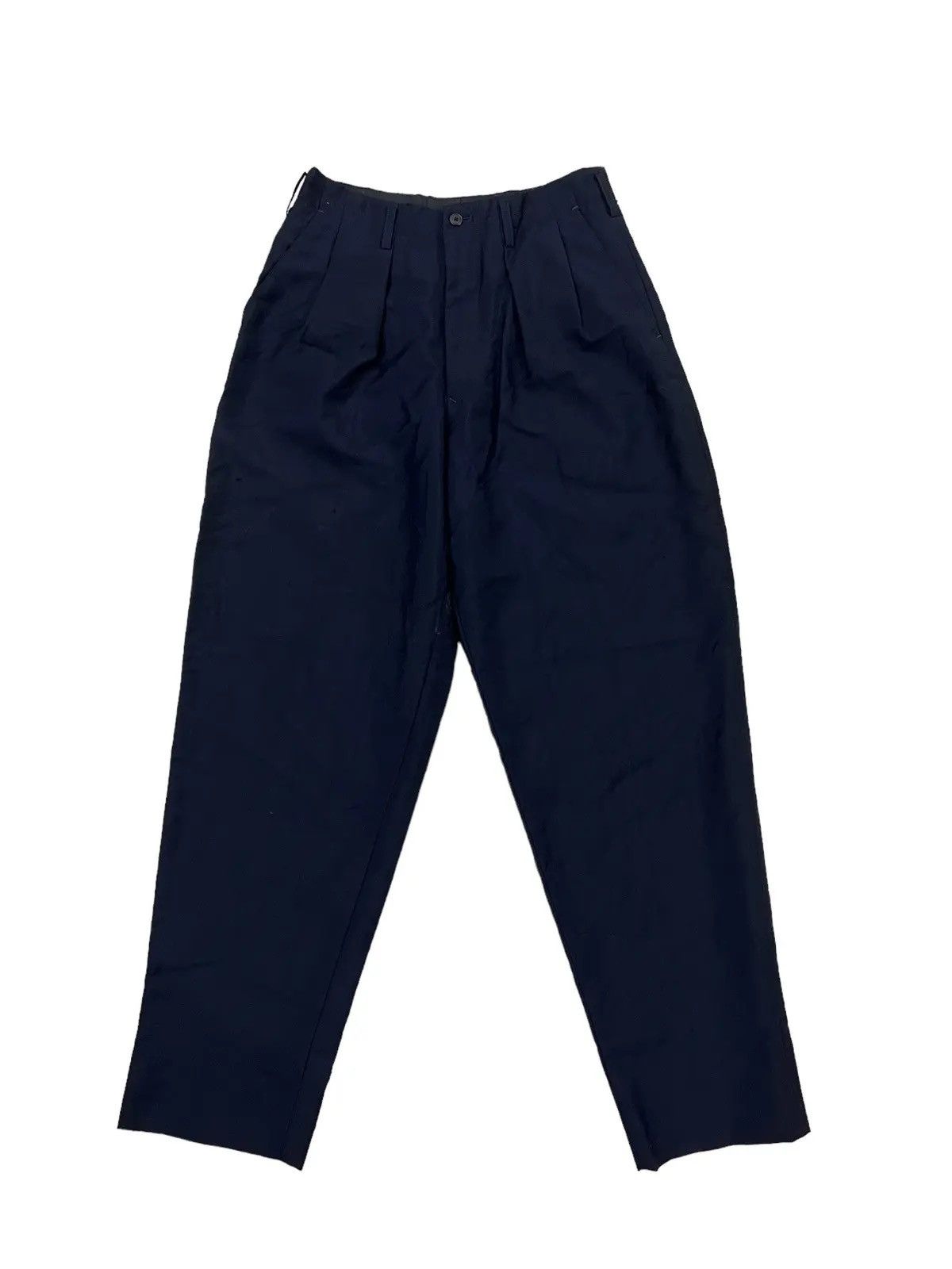 Yohji Yamamoto FW98 Yohji Yamamoto Men Baggy 🎈Gabardine Trousers Pants Size US 29 - 2 Thumbnail