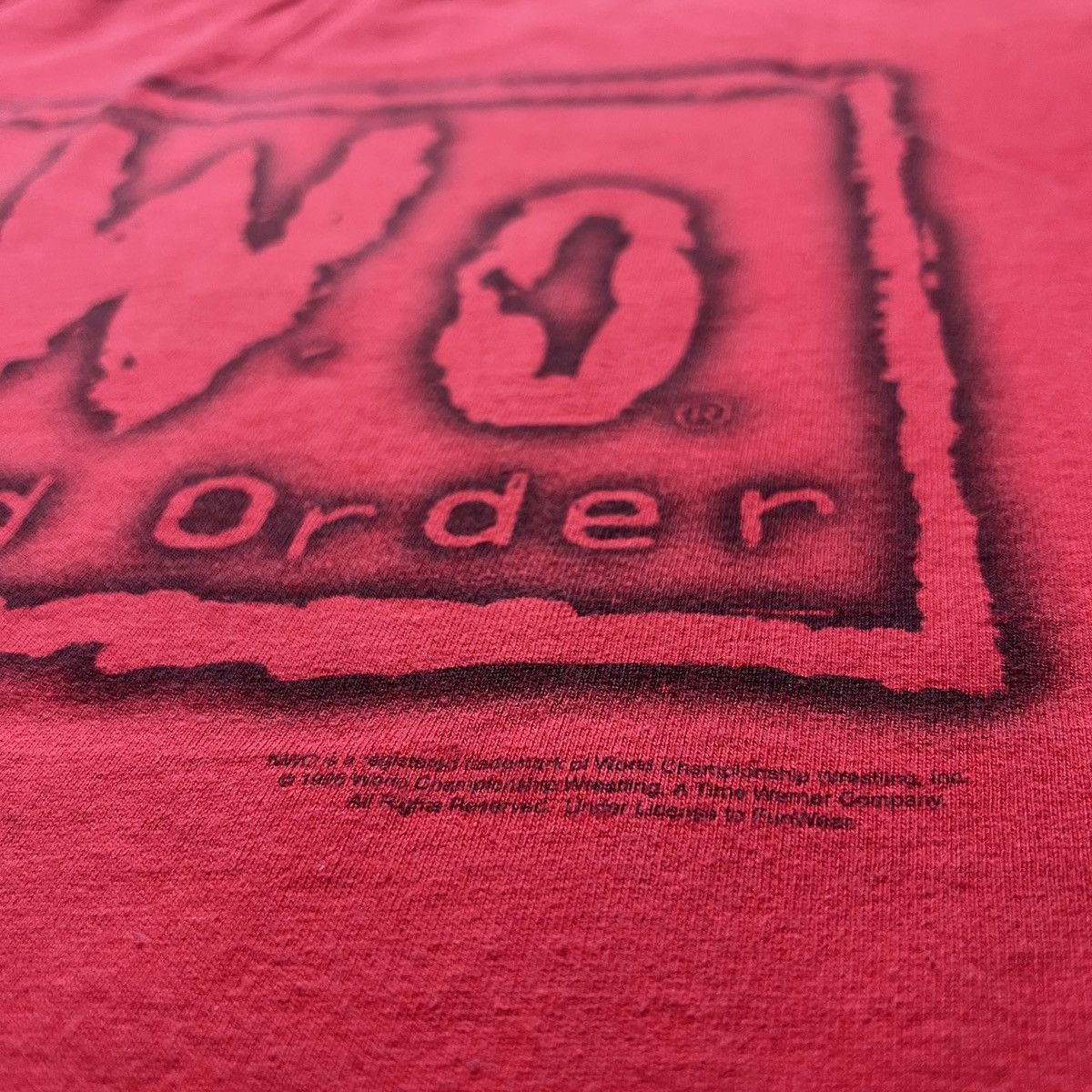 WWE Vintage 90s WCW NWO KEVIN NASH Wrestling Graphic Tee Size US S / EU 44-46 / 1 - 10 Thumbnail