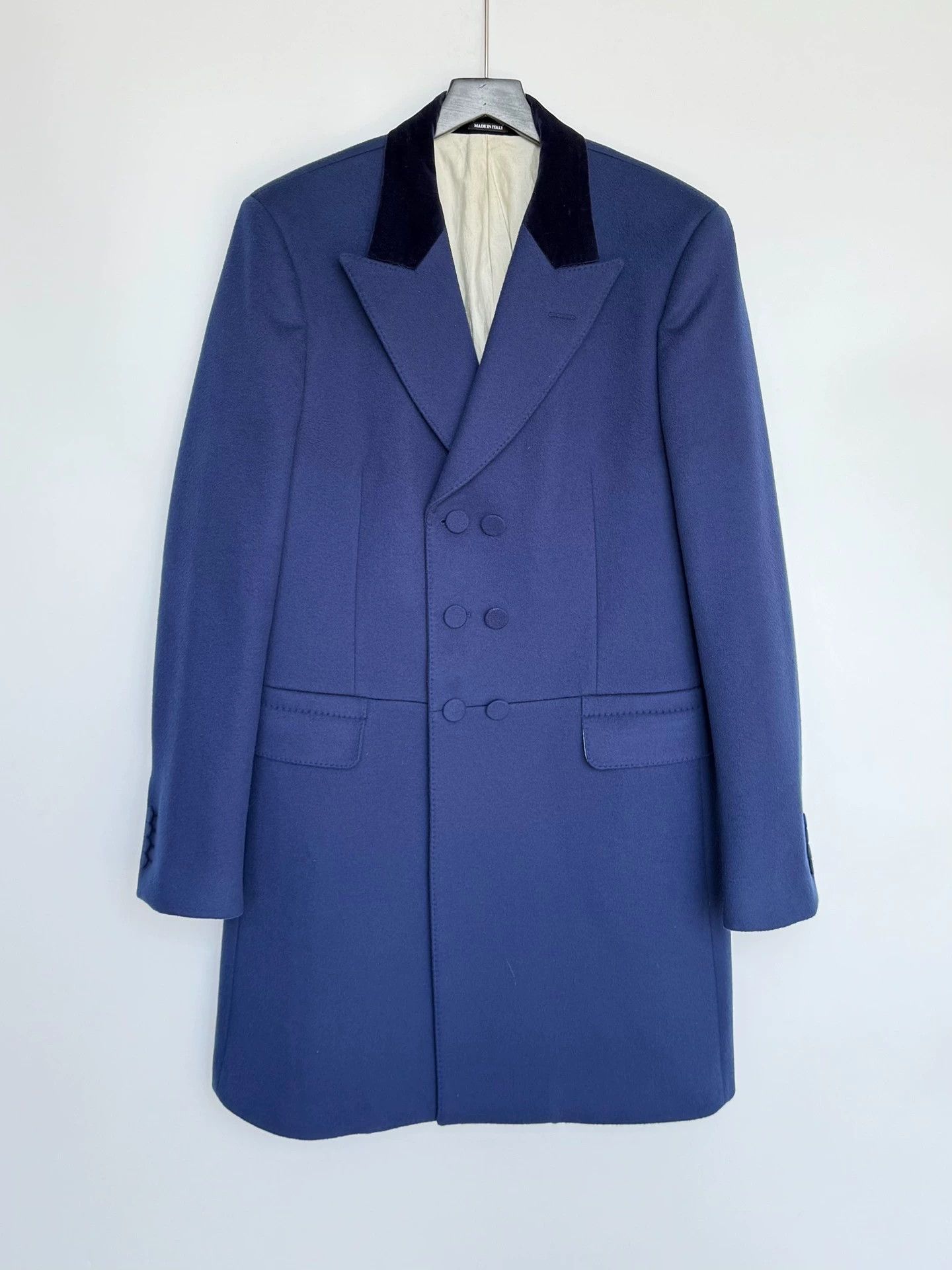 Alexander McQueen Alexander McQueen Collar Wool Cashmere Double Breasted Coat Size US L / EU 52-54 / 3 - 1 Thumbnail