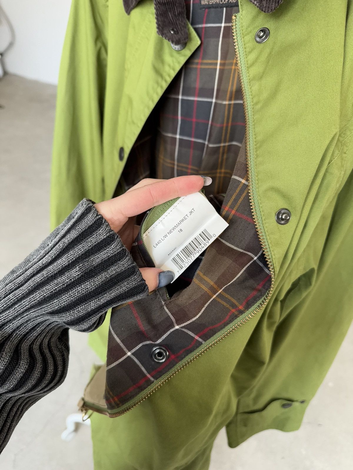 Barbour Vintage Barbour Waterproof Green Short Coat Size XL / US 12-14 / IT 48-50 - 11 Thumbnail