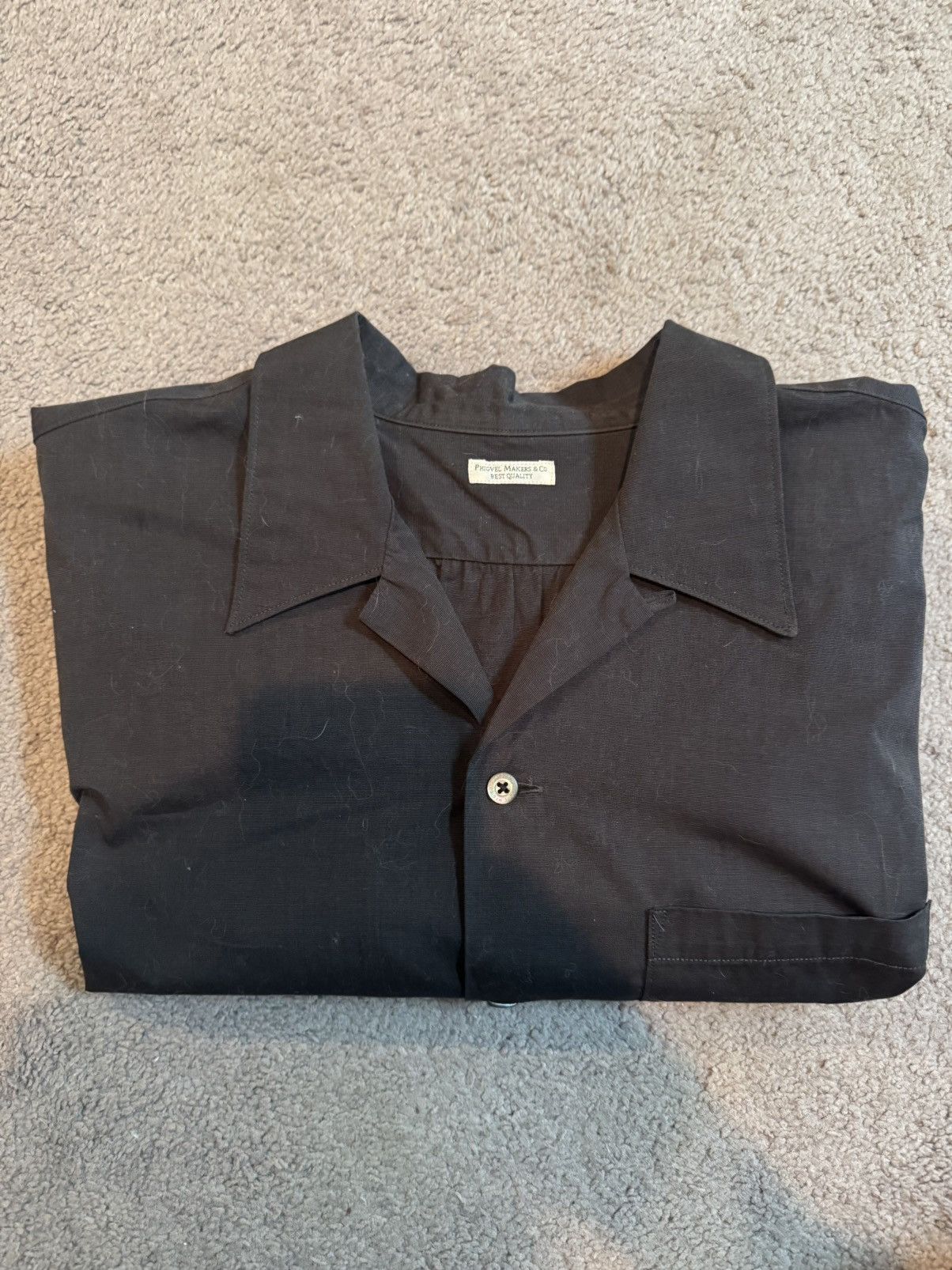 PHIGVEL MAKERS & Co. PHIGVEL Open Collar Shirt Size 4 Size US XL / EU 56 / 4 - 5 Thumbnail