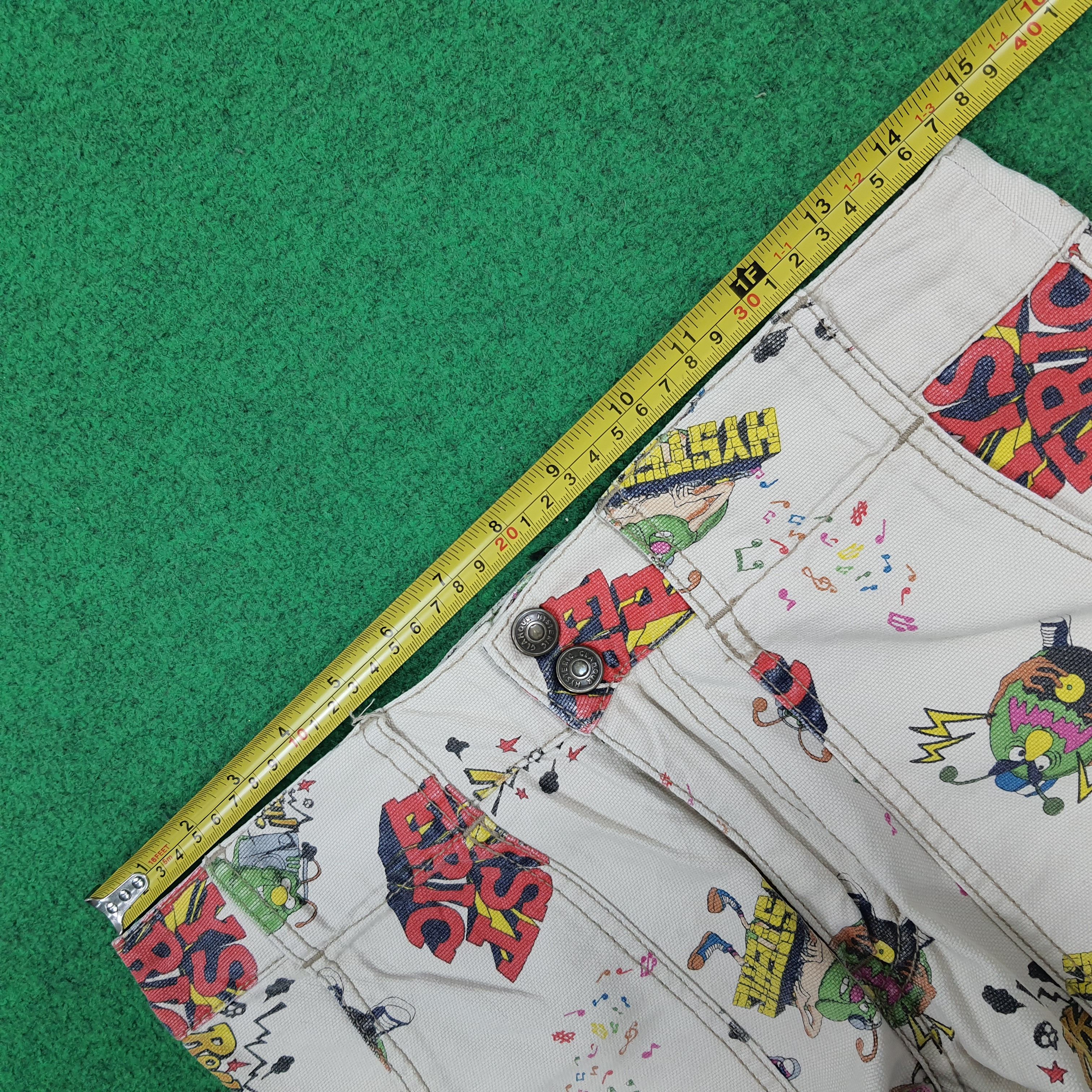 Hysteric Glamour Hysteric Glamour Japan Over Print Cargo Graphics Pants E1N32 Size US 28 / EU 44 - 12 Thumbnail