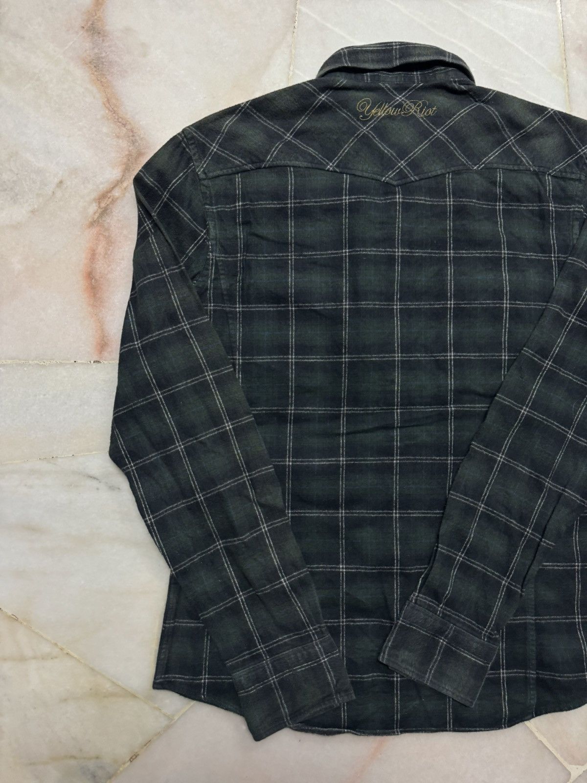 PPFM 💥PPFM WESTERN FLANNEL SHIRT L FIT S 90s STYLE Size US L / EU 52-54 / 3 - 16 Thumbnail
