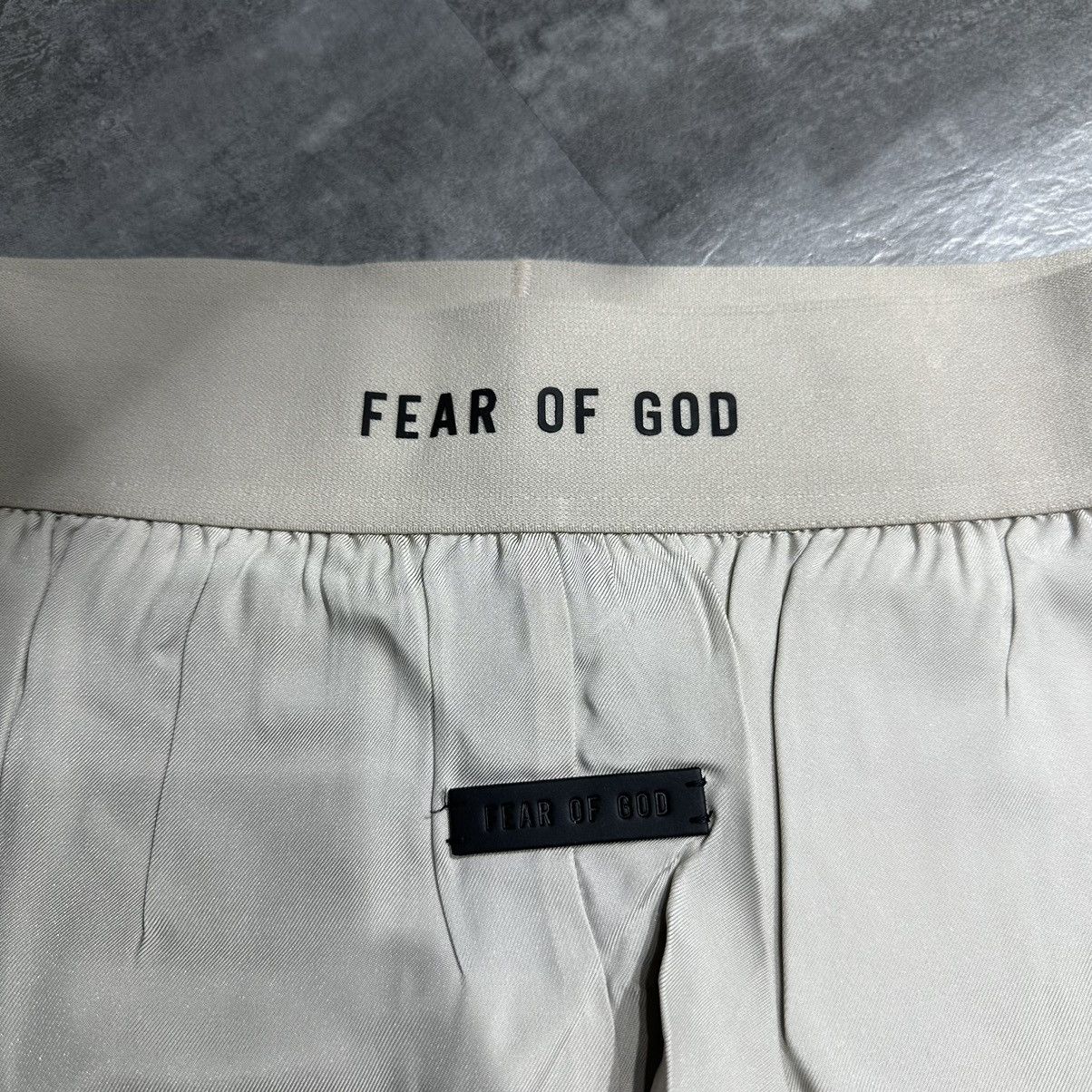 Fear of God Fear of God Luxury Loungewear Silk Lounge Pants - Cement Size US 28 / EU 44 - 2 Thumbnail