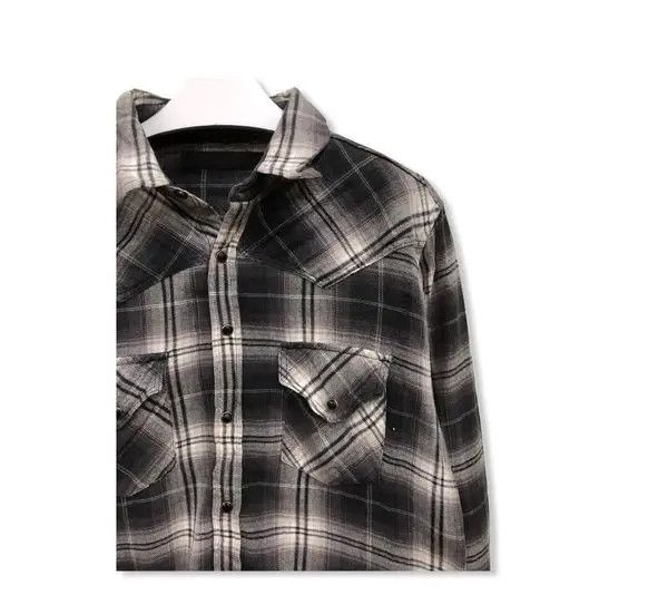 Flannel × Vintage Vintage Oval Dice Flannel Shirt 👕 Size US S / EU 44-46 / 1 - 2 Thumbnail