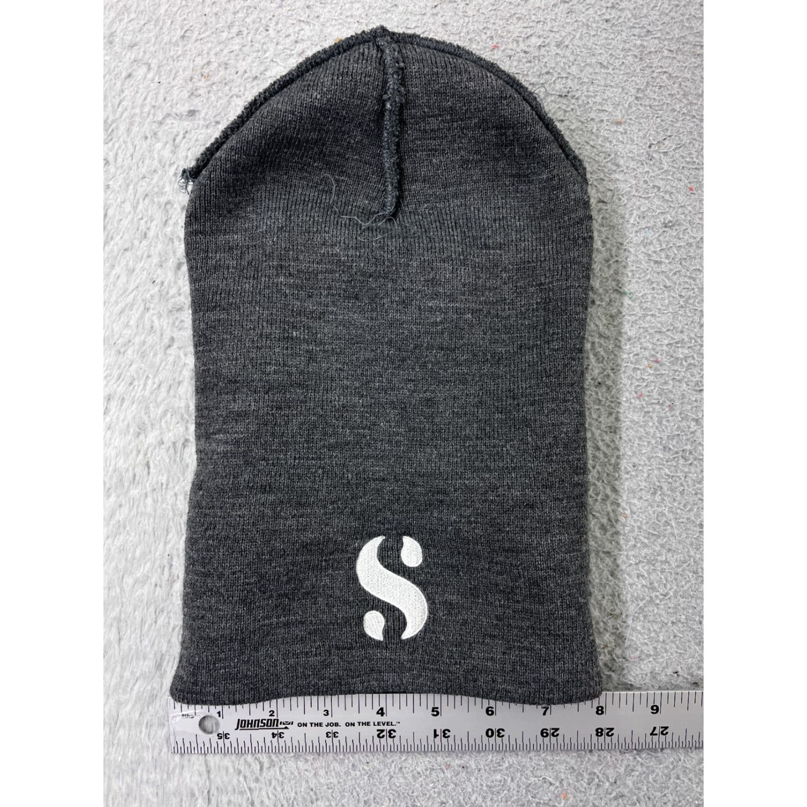 Vintage Bayside Beanie Bayside S Beanie Toque Adult One Size Gray Knit Embroidered Acrylic Made USA Size ONE SIZE - 4 Thumbnail