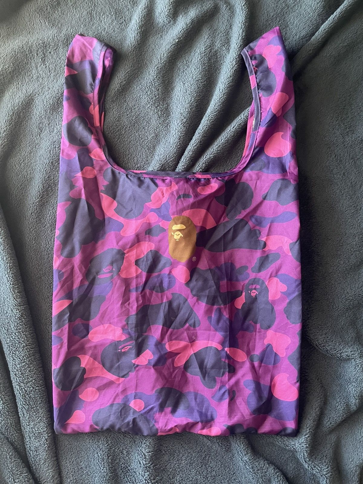 Bape BAPE Purple 1st Camo Shopping Bag Size ONE SIZE - 1 Thumbnail