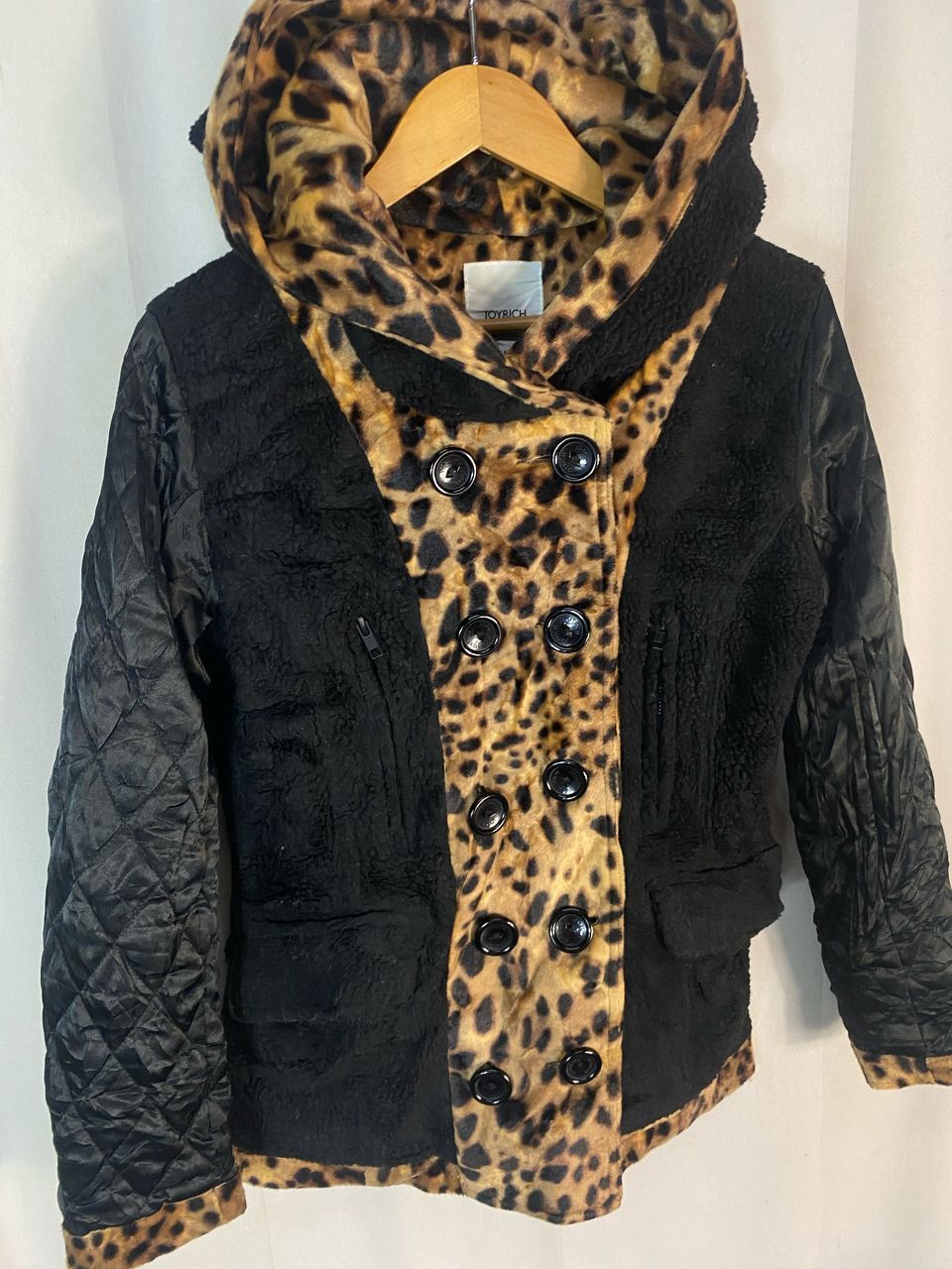 Japanese Brand Joyrich leopard hoodie button up jacket Size M / US 6-8 / IT 42-44 - 2 Thumbnail