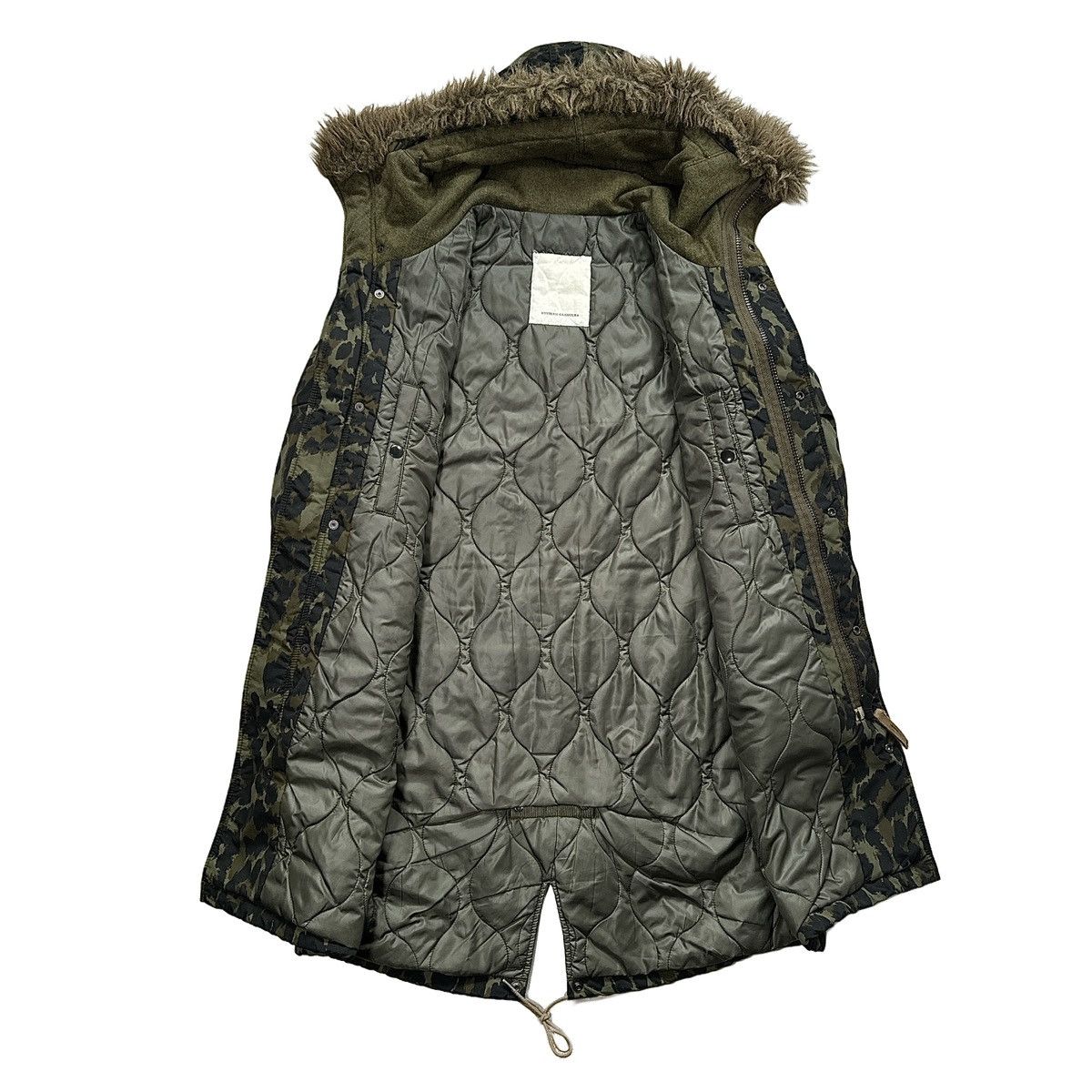 Hysteric Glamour Hysteric Glamour 2005 Fur Hood Primaloft Military Jacket Size US S / EU 44-46 / 1 - 3 Thumbnail