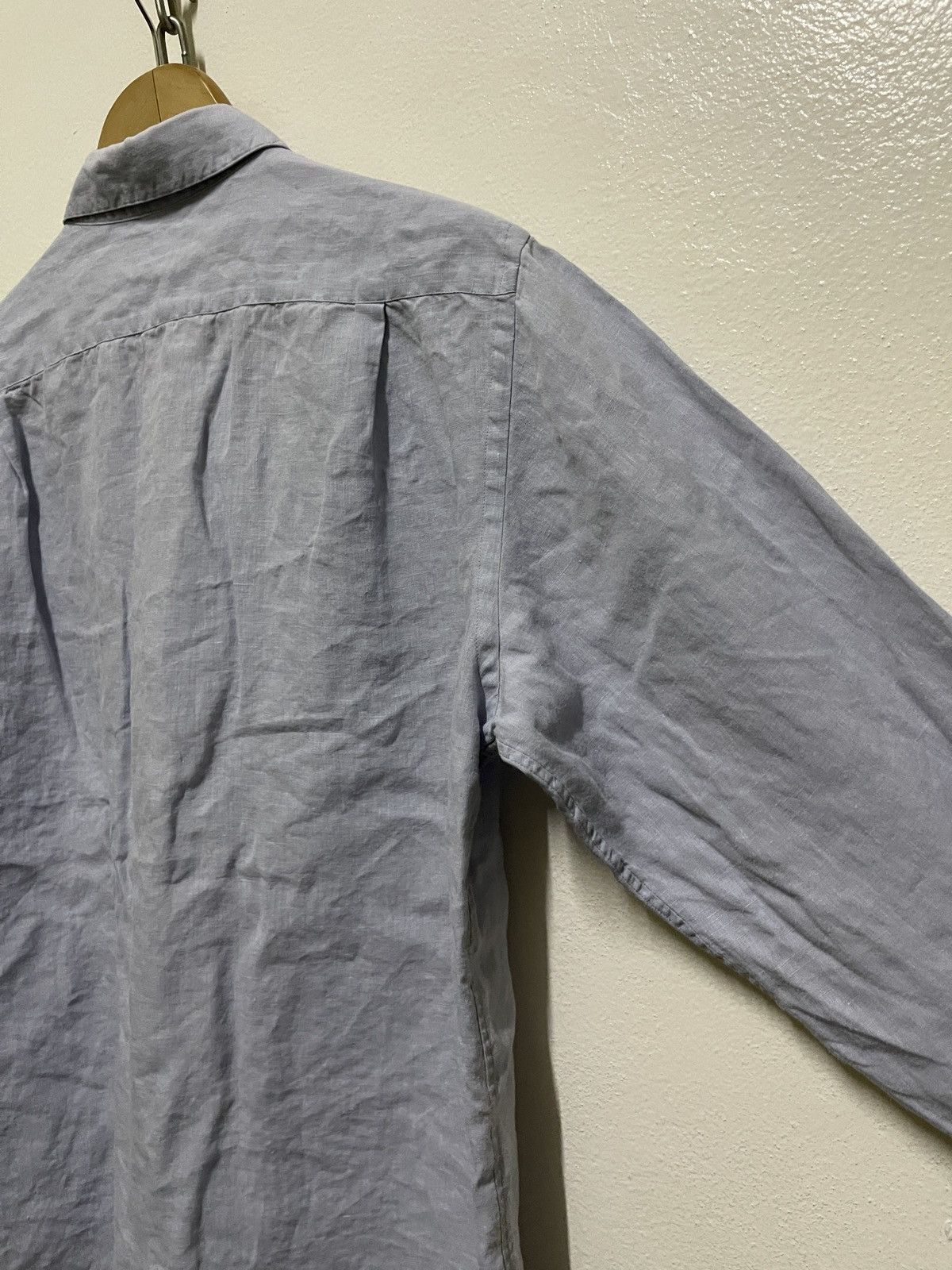 Margaret Howell Margaret Howell Linen Shirt Long Sleeve Size US L / EU 52-54 / 3 - 10 Thumbnail