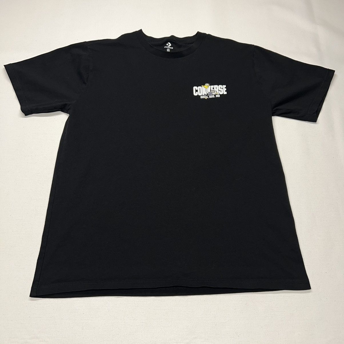 Converse Converse Tee Shirt Black Bird Boston Running All Star Size US L / EU 52-54 / 3 - 2 Thumbnail
