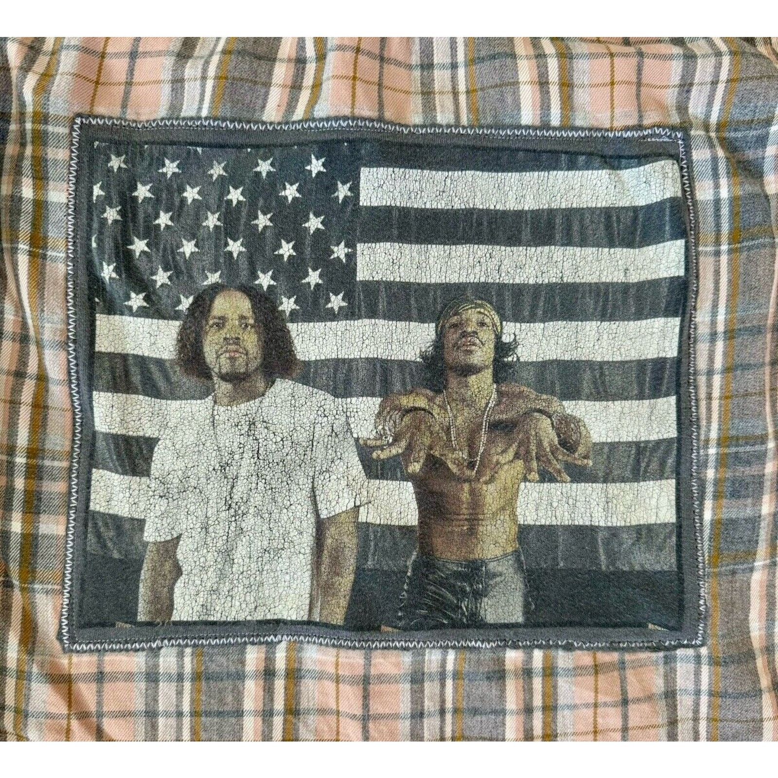 Outkast OUTKAST Plaid Retro Vintage Concert 90s Hip Hop Rap Shirt S Size S / US 4 / IT 40 - 10 Thumbnail