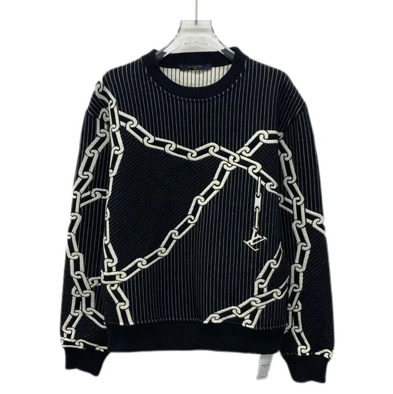 Louis Vuitton Louis Vuitton Black Knit Sweater for Women 0089 Size XS / US 0-2 / IT 36-38 - 1 Thumbnail
