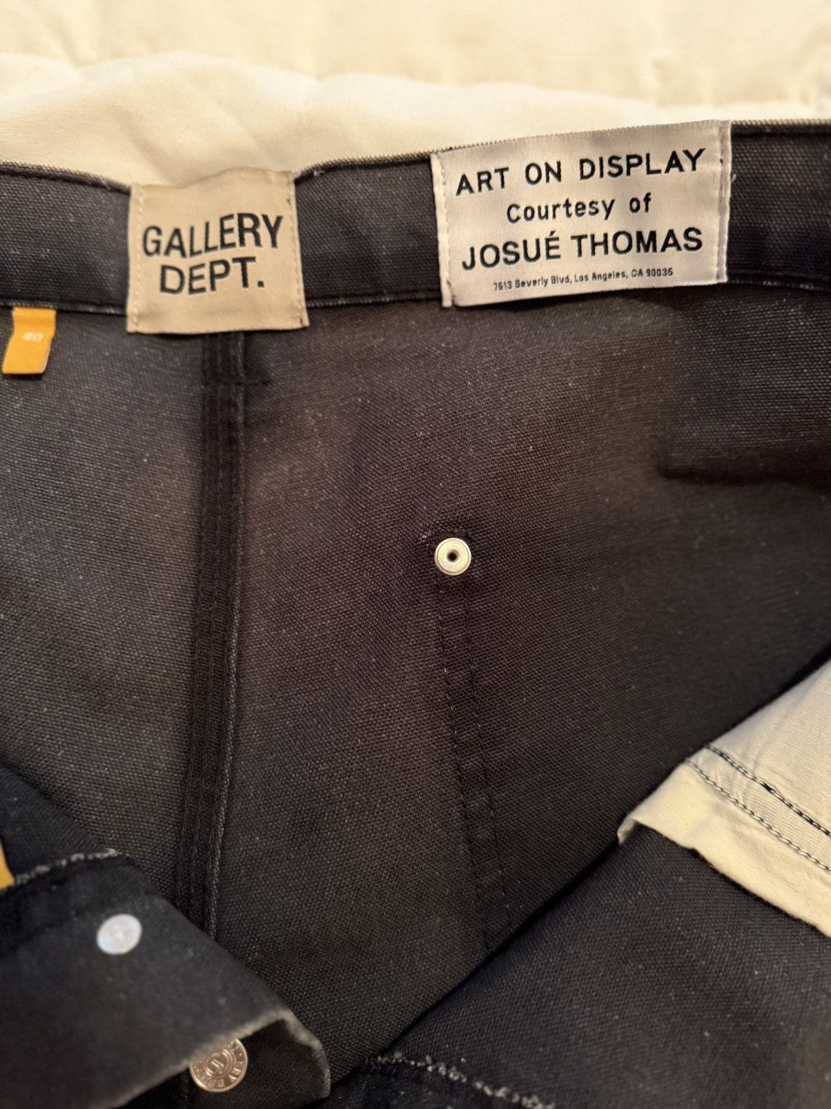 Gallery Dept. Gallery Dept. Faded Blue Carpenter La Flare Pants (sz 40 US) Size US 40 / EU 56 - 9 Thumbnail