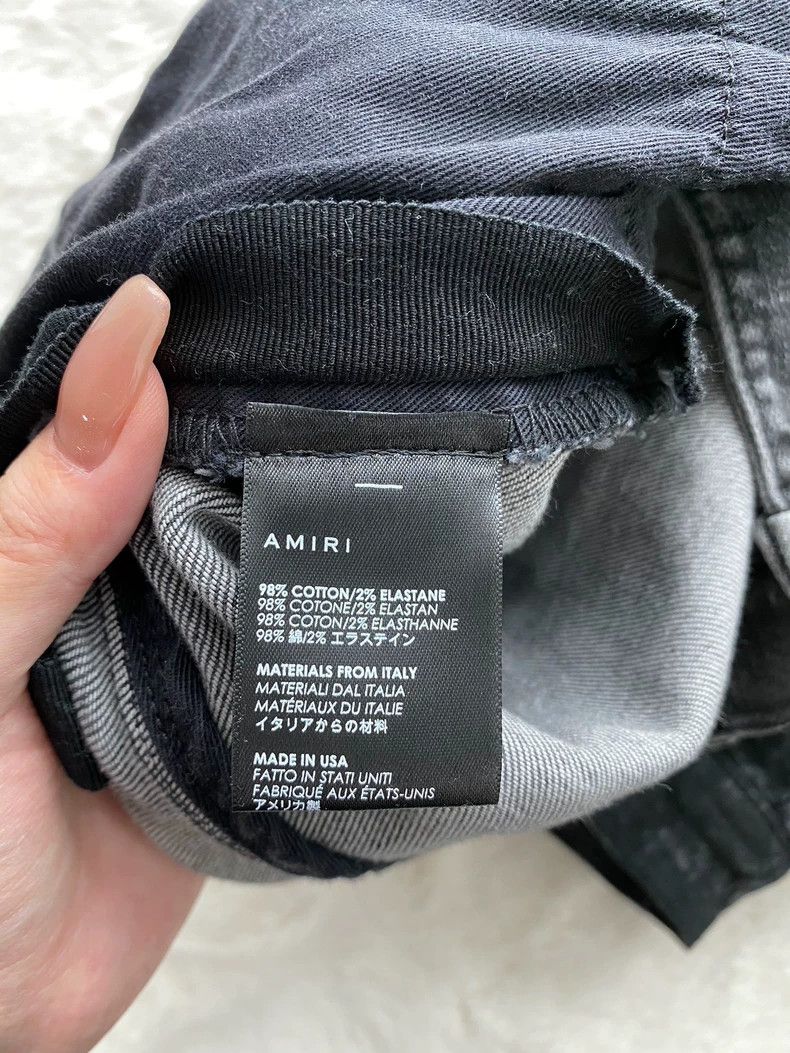 Amiri Amiri Snake Skin Pattern Jean Size US 34 / EU 50 - 4 Thumbnail