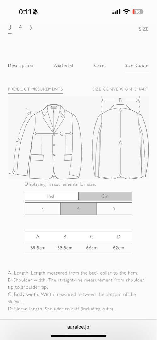 Auralee AURALEE LAMB LEATHER ZIP BLOUSON AW25 / size 4 / new w tags Size US M / EU 48-50 / 2 - 8 Thumbnail