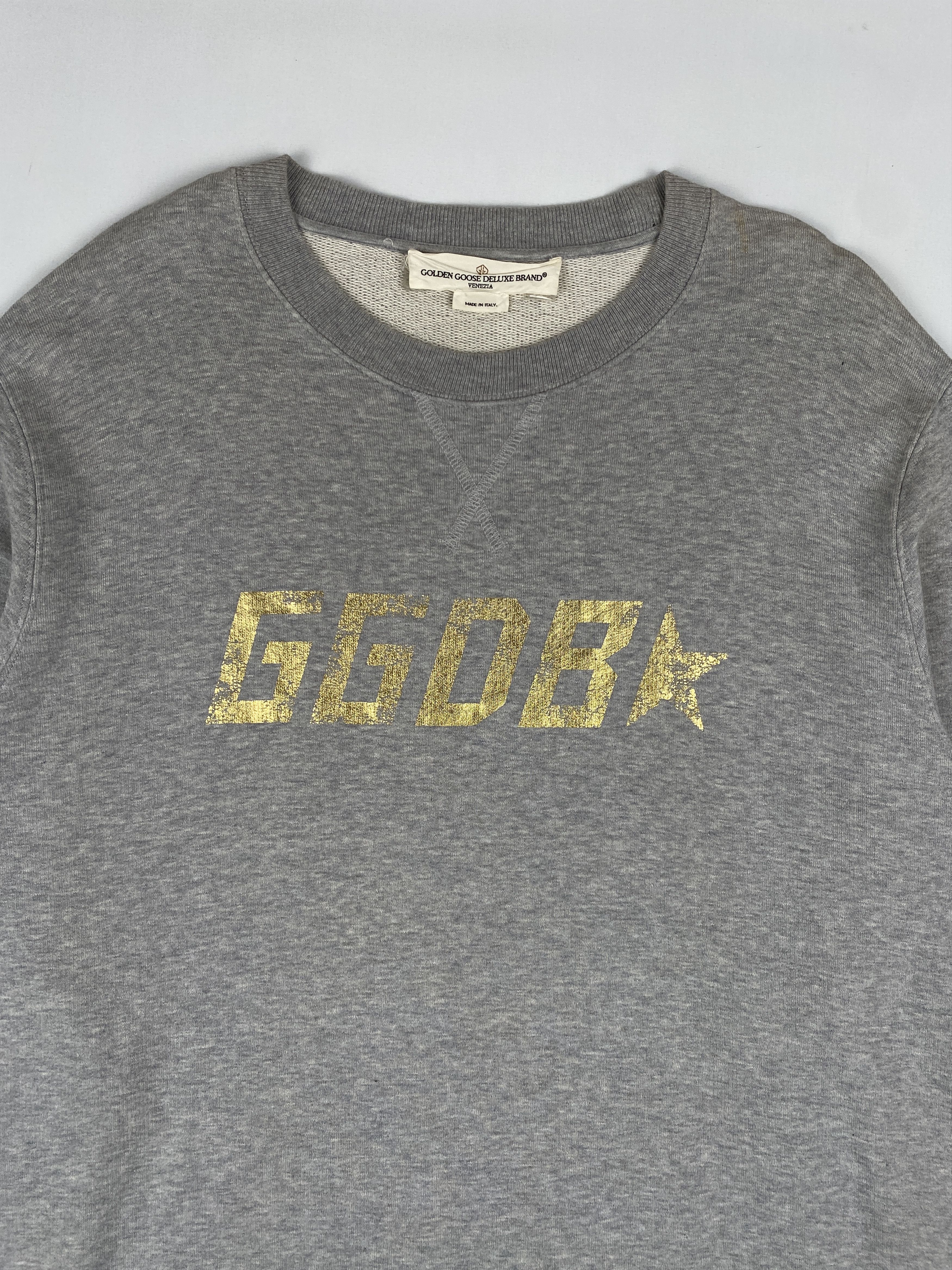 Golden Goose Deluxe Brand Heather Gray 'GGDB' Logo Size US M / EU 48-50 / 2 - 4 Thumbnail