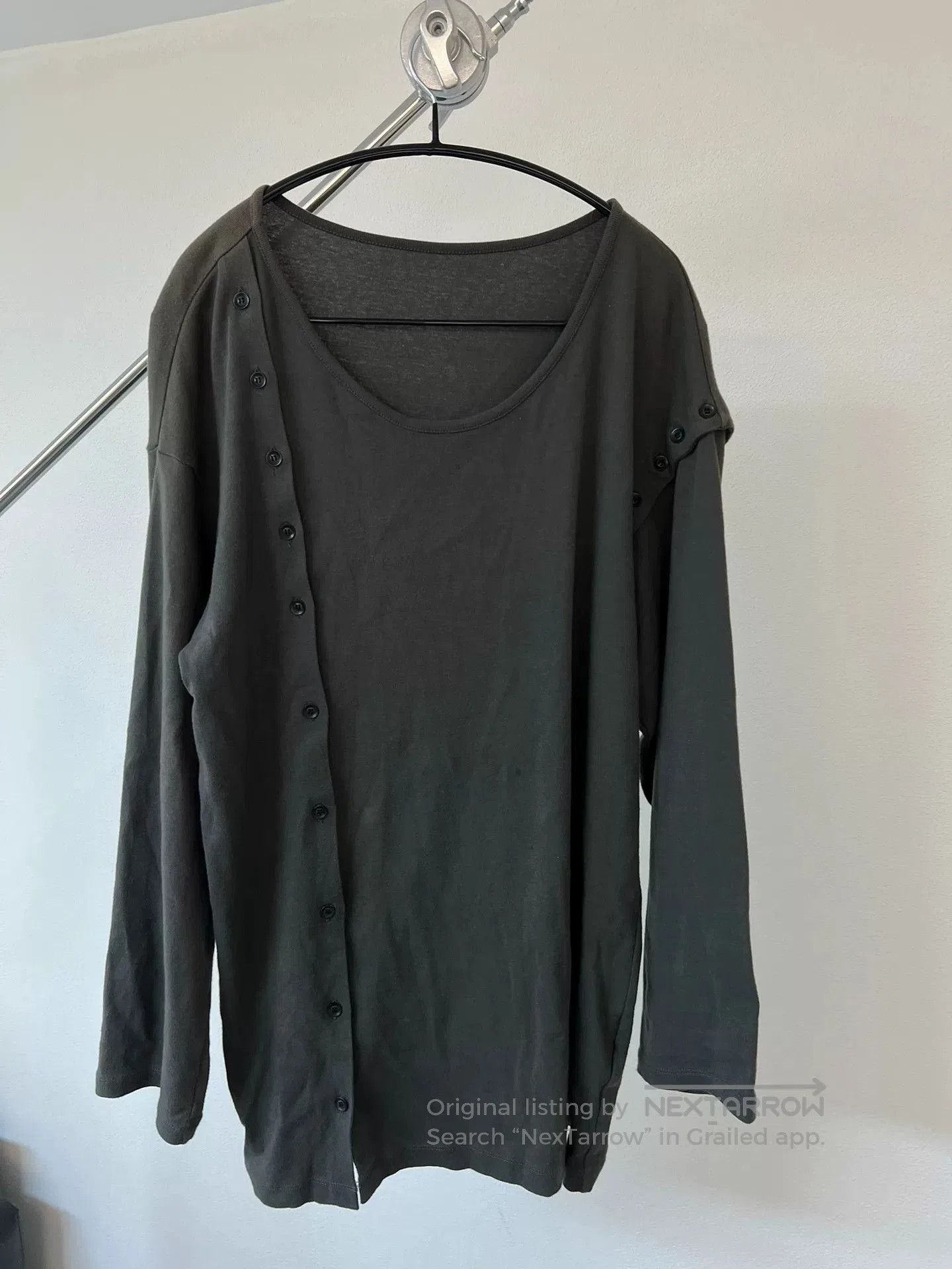 Yohji Yamamoto Yohji Yamamoto Long Sleeve Top. Size US L / EU 52-54 / 3 - 2 Thumbnail