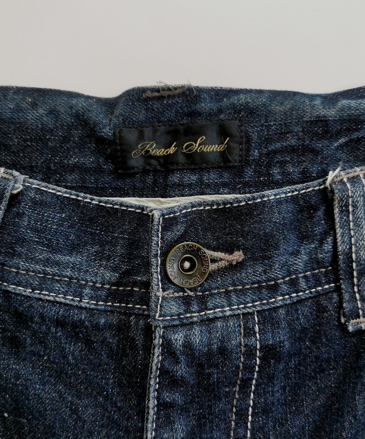 Tornado Mart Beach Sound Flared Bootcut Zipper Jeans Size US 34 / EU 50 - 12 Thumbnail