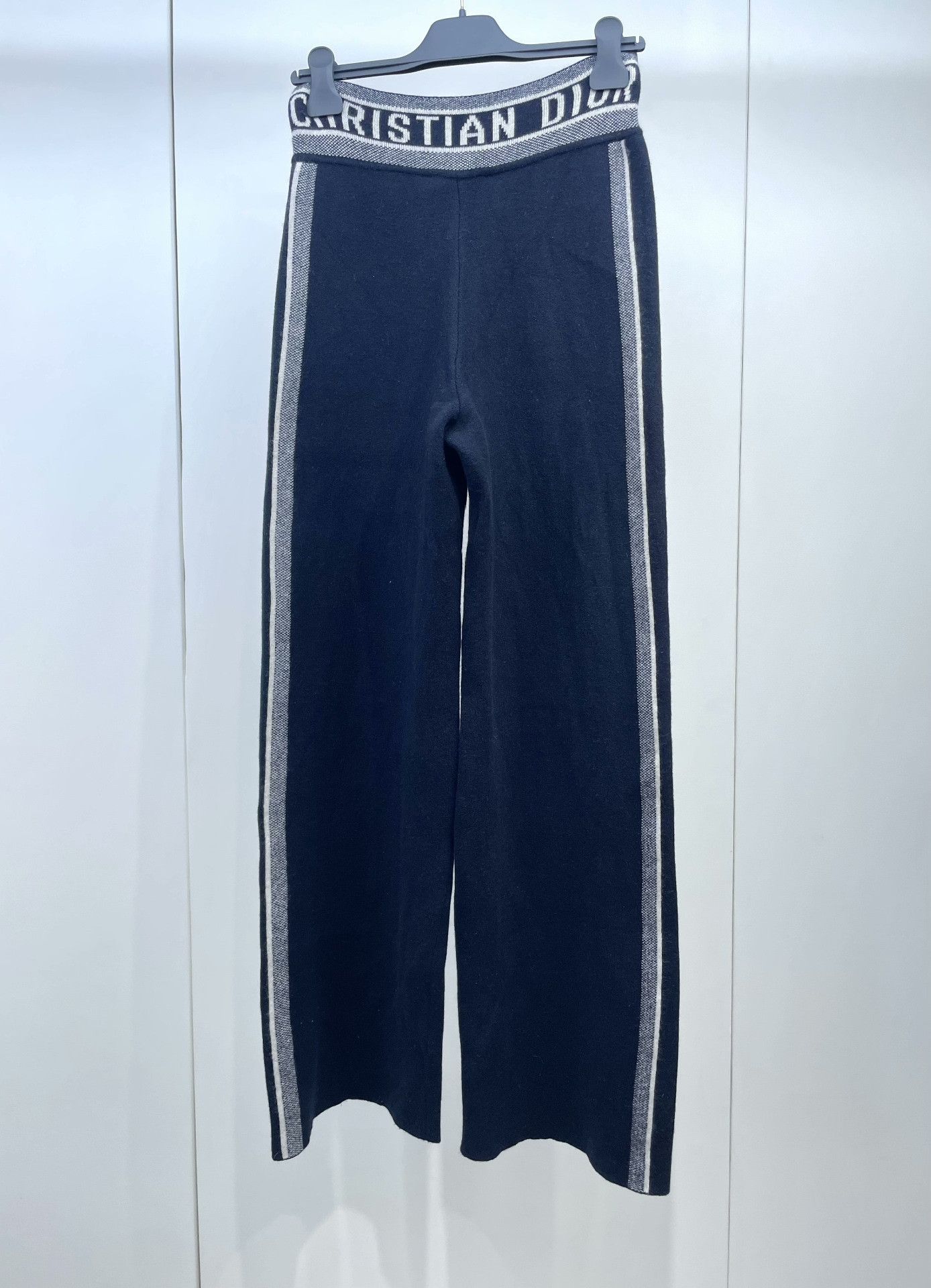 Dior Dior Letter Cashmere Knit Trousers Size 36" / US 14 / IT 50 - 1 Thumbnail