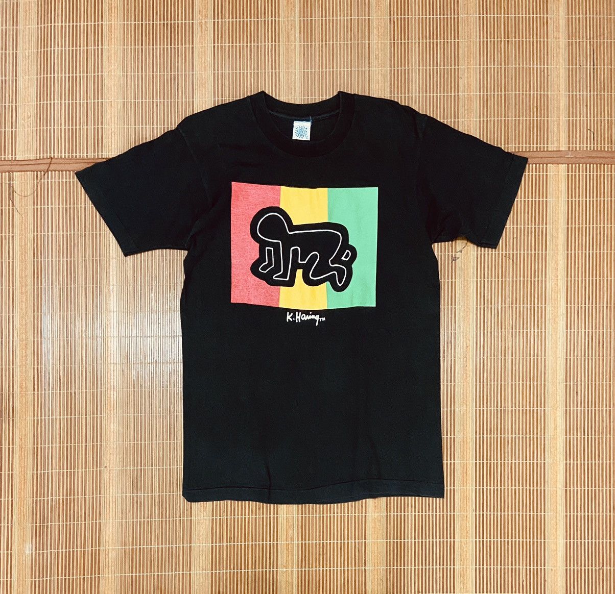 Keith Haring VINTAGE KEITH HARING TEE Size US M / EU 48-50 / 2 - 1 Thumbnail