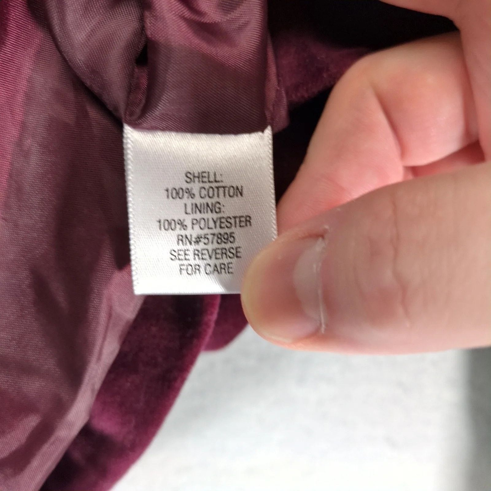 Apt. 9 Apt 9 Burgundy Velvet Velour Tier Blazer Jacket Ruffle Trim Size L / US 10 / IT 46 - 5 Thumbnail